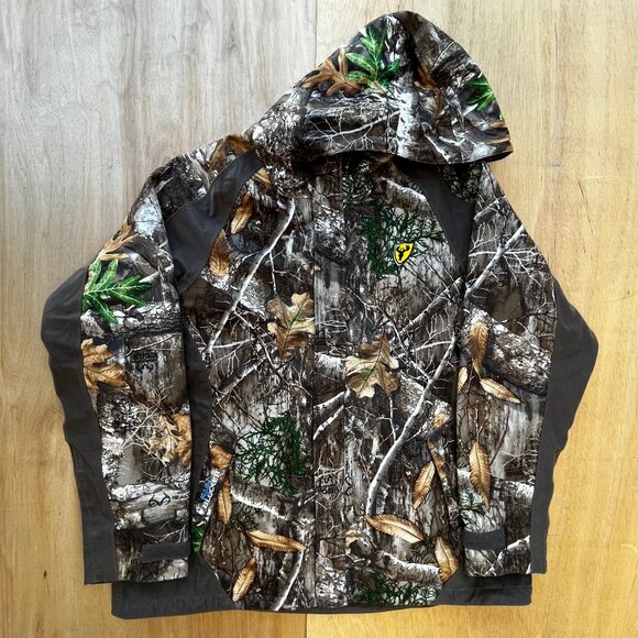 SCENTBLOCKER LIGHTWEIGHT REALTREE EDGE CAMO FULL ZIP MEN’S sx XL JACKET Lined - Picture 1 of 12